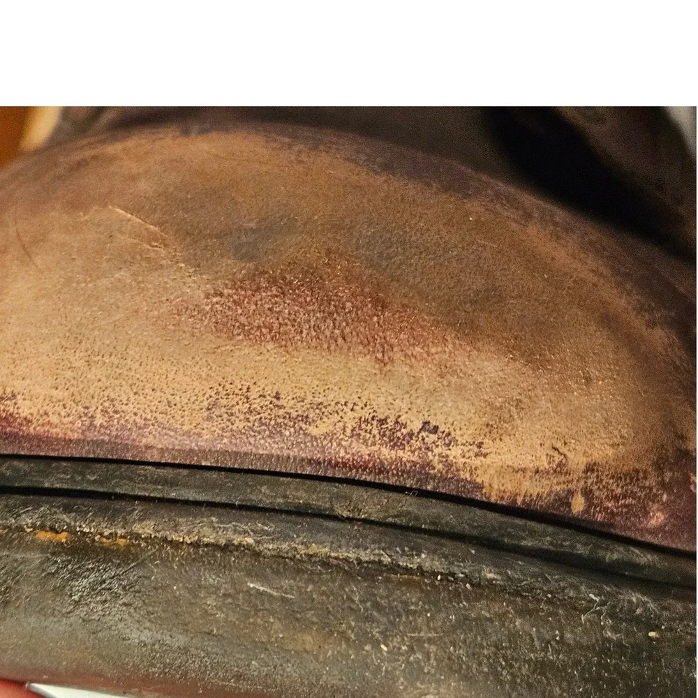 Red Wing 608 Work Boots Mens 13 Brown Leather 8 Inch Lace Up EH Made in USA